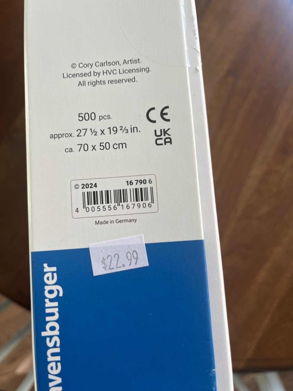 Ravensburger 500-Piece Wildlife Puzzle - Bears and Mountain Scene - Picture 2 of 3